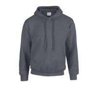 Gildan - Heavy Blend™ Adult Hooded Sweatshirt Dark Heather - Gr. - S