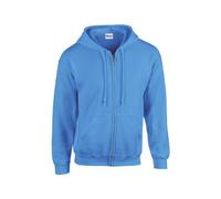 Gildan Heavy Blend Kapuzenjacke (L) (Blau)