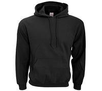 Gildan Heavy Blend Unisex Kapuzenpullover/Hoodie/Kapuzensweater (3XL) (Schwarz)