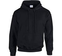 Gildan Heavy Blend Unisex Kapuzenpullover/Hoodie/Kapuzensweater (3XL) (Schwarz)