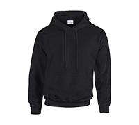 Gildan Heavy Blend Unisex Kapuzenpullover/Hoodie/Kapuzensweater (3XL) (Schwarz)