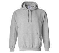 Gildan Heavy Blend Unisex Kapuzenpullover/Hoodie/Kapuzensweater (5XL) (Sportgrau)
