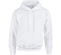 Gildan Heavy Blend Unisex Kapuzenpullover/Hoodie/Kapuzensweater (5XL) (Weiß)