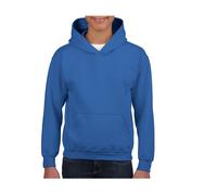 GILDAN HEAVY BLEND YOUTH HOODED SWEATSHIRT 7/8 - M ROYAL
