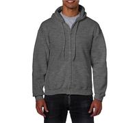 G18600 Gildan Kapuzensweatjacke Heavy Blend Dark Heather L