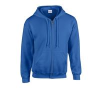 Gildan Kapuzensweatjacke Heavy Blend Unisex mit Reißverschluss Royal XXL