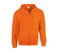 G18600 Gildan Kapuzensweatjacke Heavy Blend Safety Orange L