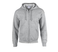 G18600 Gildan Kapuzensweatjacke Heavy Blend Sport Grey (Heather) 3XL