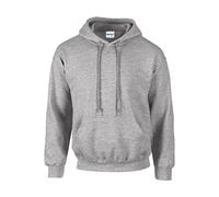 Gildan Herren Heavy Blend Classic Fit Adult Hooded Sweatshirt Hoodie 18500 sport grey (heather) 4XL