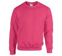 Gildan Herren Asymmetrischer Sweatshirt Gr. M, Purple (Heliconia)