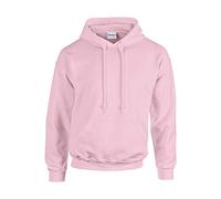 Gildan Herren Adult 50/50 Cotton/Poly. Hooded Sweat Sweatshirt, Gr. XL, LightPink