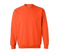 Gildan Herren Sweatshirt Asymmetrisch Orange Größe L