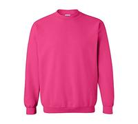 GILDAN Herren 50/50 Adult Crewneck Sweat Sweatshirt, Purple (Heliconia), M