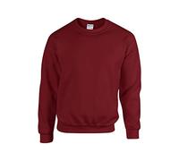 Gildan Herren Asymmetrischer Sweatshirt Gr. XXL, Brown (Garnet)