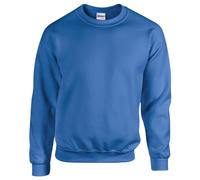 GILDAN Herren Asymmetrischer Sweatshirt Gr. XXXXXL, Blau (Königsblau)