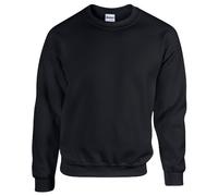 Gildan Herren Asymmetrischer Sweatshirt Gr. XXXXXL, schwarz