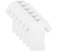 Gildan Herren Crew T-shirts, Multipack Unterw sche, Weiß (12er Pack), M EU