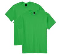 Gildan Herren DryBlend, Style G8000, 2-Pack T-Shirt, Grün-Irish Green, X-Groß (2er Pack)