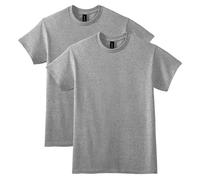 Gildan Herren DryBlend, Style G8000, Multipack T-Shirt, Grau-Sport Grey, S (2er Pack)