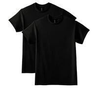 Gildan Herren DryBlend, Style G8000, Multipack T-Shirt, Schwarz (2er-Pack), L