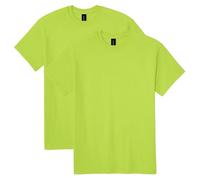 Gildan Uni-Erwachsene DryBlend, Style G8000, Multipack T-Shirt, Sicherheitsgrün (2er-Pack), 3X-Groß