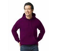 Gildan Herren Fleece Hooded Sweatshirt, Style G18500 Kapuzenpullover, kastanienbraun, XL