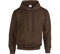 Gildan Herren Heavy Blend Classic Fit Adult Hooded Sweatshirt Hoodie 18500 dark chocolate L