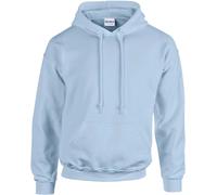 Gildan Herren Heavy Blend Classic Fit Adult Hooded Sweatshirt Hoodie 18500 light blue M