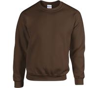 Gildan Herren Heavy Blend Crewneck Sweatshirt 18000 dark chocolate M