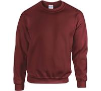 Gildan Herren Heavy Blend Crewneck Sweatshirt 18000 maroon M
