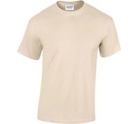 G5000 Gildan T-Shirt Kurzarm Rundhals Sand L