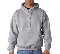 Gildan Herren Hoodie Heavy Blend Hooded Sweatshirt Grau Sport Grey XL