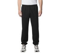 Gildan Herren Jogginghose aus Fleece, mit Elastischem Unterteil, Stil G18200 Trainingshose, Schwarz, Groß