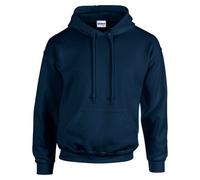 GILDAN Herren Kapuzenpullover Heavy Blend Gr. L, Blau (Marineblau)