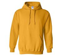 Gildan Herren Schweres Kapuzensweatshirt (Hoodie) – Gold, Größe L