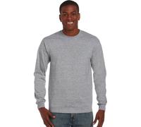 Gildan Herren Langarmshirt grau Large