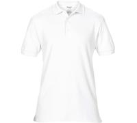 Gildan Herren Premium Cotton Double Piqué Polo 85800 white S