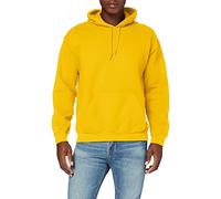 Gildan Herren Schweres Kapuzensweatshirt Hoodie, Gold, L