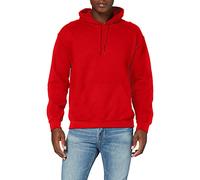 Gildan Herren Schweres Kapuzensweatshirt Hoodie, rot, XXXXL