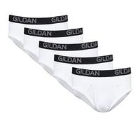 Gildan Herren Cotton Stretch Brief Slip, Artic White (5-Pack), XX-Large (5er Pack)