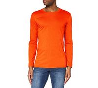 GILDAN Herren Soft Style L/Sleeve T-Shirt, Orange, L