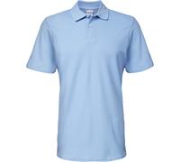 Gildan Herren Softstyle Double Piqué Polo 64800 light blue 4XL
