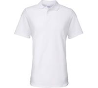 G64800 Gildan Herren Poloshirt Polohemd Softstyle® Doppeltes Piqué Polo White 4XL