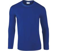 Gildan Herren Softstyle langarm T-Shirt 64400 royal M