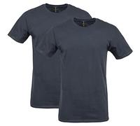Gildan Herren Softstyle Cotton T-Shirt Style G64000 2er-Pack Hemd, Schwarz, XL