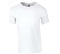 G64000 Gildan T-Shirt mit schmalerem Schnitt in Schulter und Ärmeln Softstyle® T- Shirt White 3XL