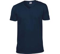 Gildan Herren Softstyle V-Neck T-Shirt 64V00 navy L