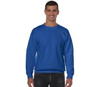 Gildan Herren Sweatshirt Adult 50/50 Cotton/Poly. Sweat, Einfarbig, Gr. Small, Blau (Royal)