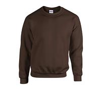 Gildan Herren Sweatshirt Adult 50/50.Crew Neck Sweat/18000,Dark Chocolate, XL