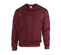 Gildan Herren Sweatshirt Adult 50/50.Crew Neck Sweat/18000, Maroon, 2XL